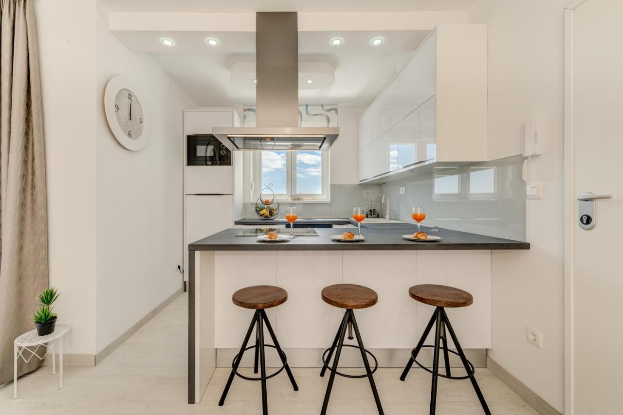 Modern 4* Luxury Apartment In Center Trogir Luaran gambar